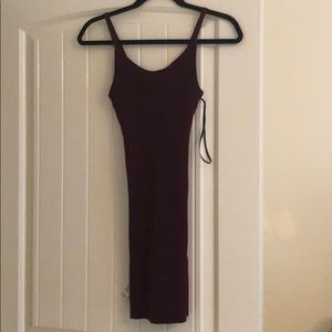 Maroon dress